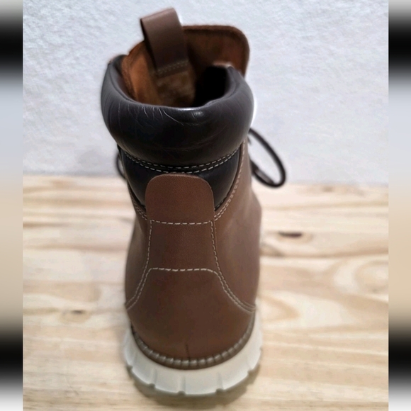 Cole Haan ZeroGrand Boots Casual Hiker Men”s 11 M British Tan C35555 - Picture 9 of 15